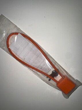 15" DAC Steel Cable Gun Safety Lock Orange New #CL012014